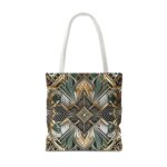 Geometric Pattern Tote Bag - Art Deco Design