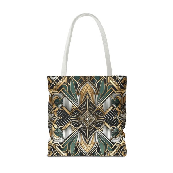 Geometric Pattern Tote Bag - Art Deco Design
