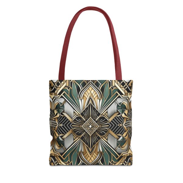Geometric Pattern Tote Bag - Art Deco Design