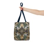 Geometric Pattern Tote Bag - Art Deco Design