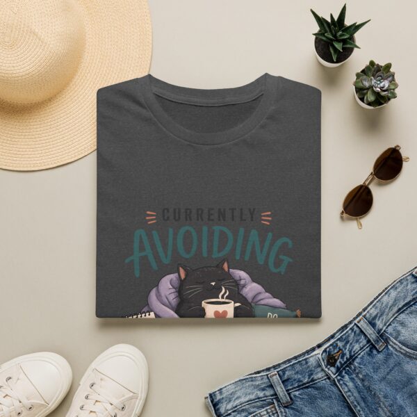 Currently Avoiding Responsibilities Funny Cat T-Shirt — Lazy Day Tee