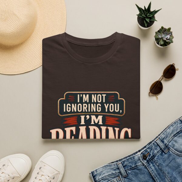 I’m Not Ignoring You, I’m Reading T-Shirt — Book Lover Tee
