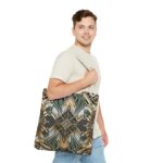 Geometric Pattern Tote Bag - Art Deco Design
