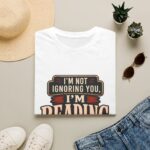 I’m Not Ignoring You, I’m Reading T-Shirt — Book Lover Tee