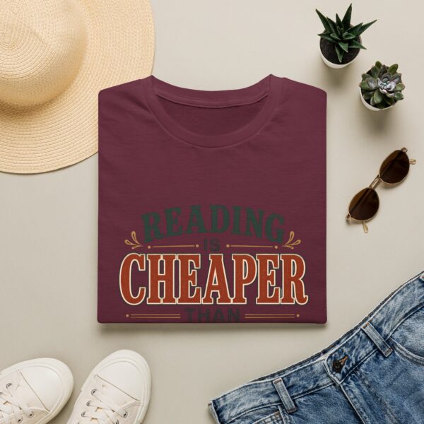 Reading Is Cheaper Than Therapy T-Shirt