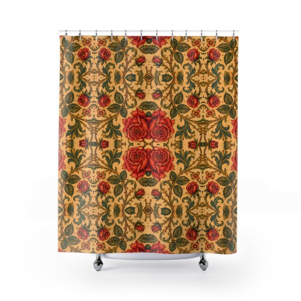 Vintage Rose Tapestry Shower Curtain