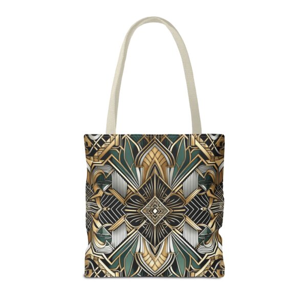 Geometric Pattern Tote Bag - Art Deco Design