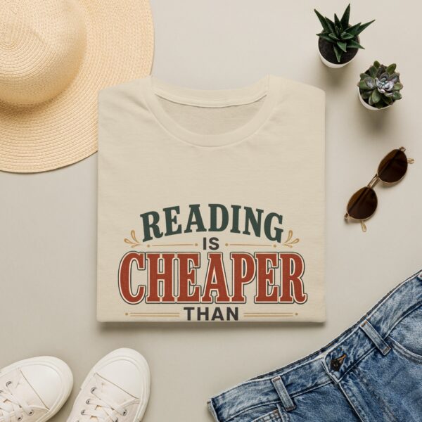 Reading Is Cheaper Than Therapy T-Shirt
