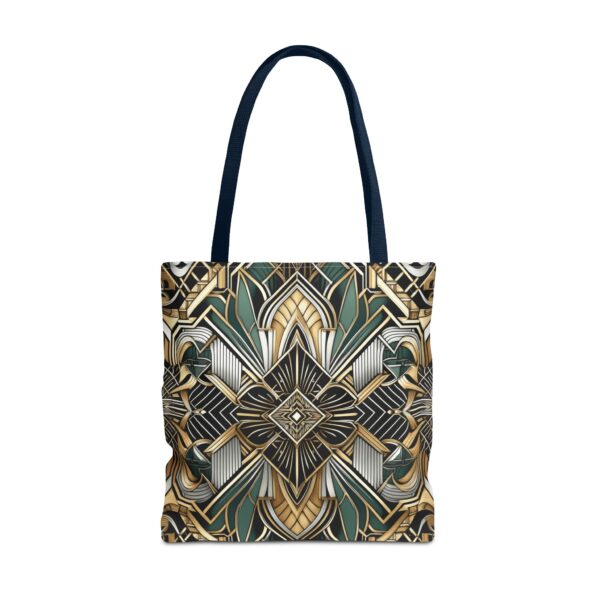 Geometric Pattern Tote Bag - Art Deco Design