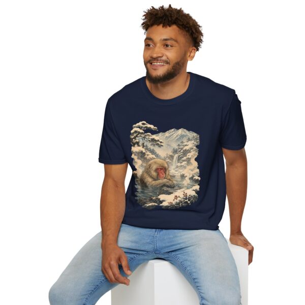 Japanese Macaque Onsen Winter T-Shirt