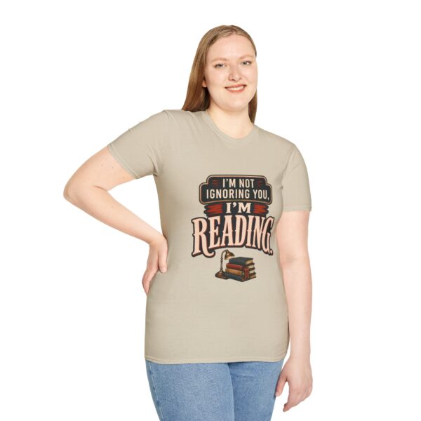 I’m Not Ignoring You, I’m Reading T-Shirt — Book Lover Tee