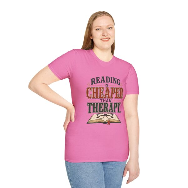 Reading Is Cheaper Than Therapy T-Shirt