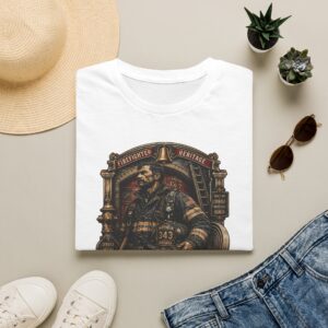 Firefighter Heritage T-Shirt - "Smoke Tells the Story" Vintage Firefighter Tee