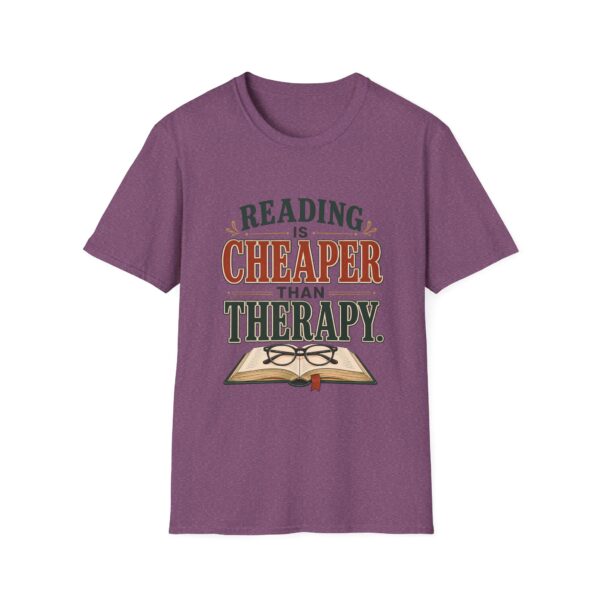 Reading Is Cheaper Than Therapy T-Shirt