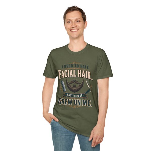 Funny I Used to Hate Facial Hair — It Grew on Me' T-Shirt