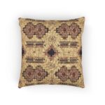 Geometric Southwestern Woven Pillow | Aztec Pattern Throw Pillow