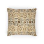 Boho Kilim Geometric Woven Pillow, Decorative Pattern Cushion