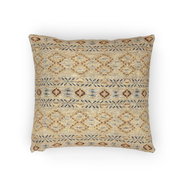 Boho Kilim Geometric Woven Pillow, Decorative Pattern Cushion