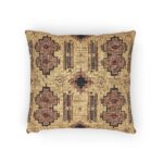 Geometric Southwestern Woven Pillow | Aztec Pattern Throw Pillow