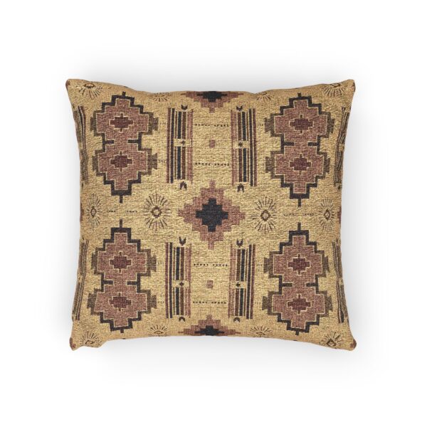 Geometric Southwestern Woven Pillow | Aztec Pattern Throw Pillow