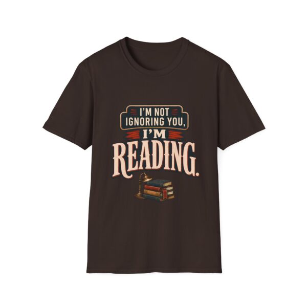 I’m Not Ignoring You, I’m Reading T-Shirt — Book Lover Tee