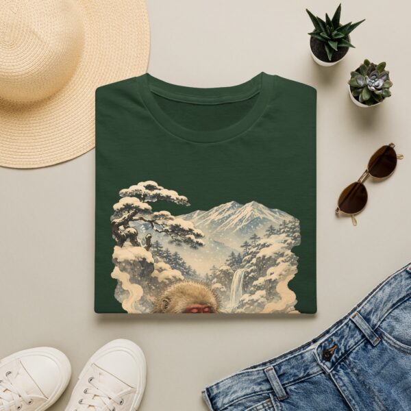 Japanese Macaque Onsen Winter T-Shirt
