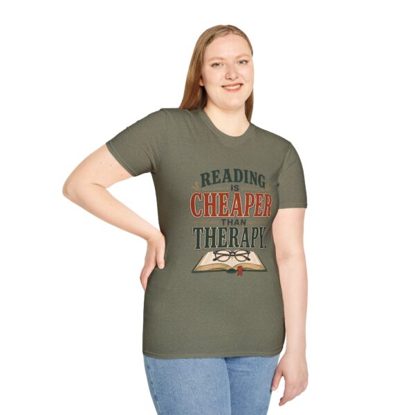 Reading Is Cheaper Than Therapy T-Shirt