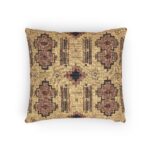Geometric Southwestern Woven Pillow | Aztec Pattern Throw Pillow