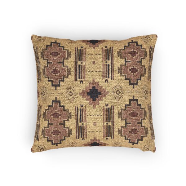Geometric Southwestern Woven Pillow | Aztec Pattern Throw Pillow