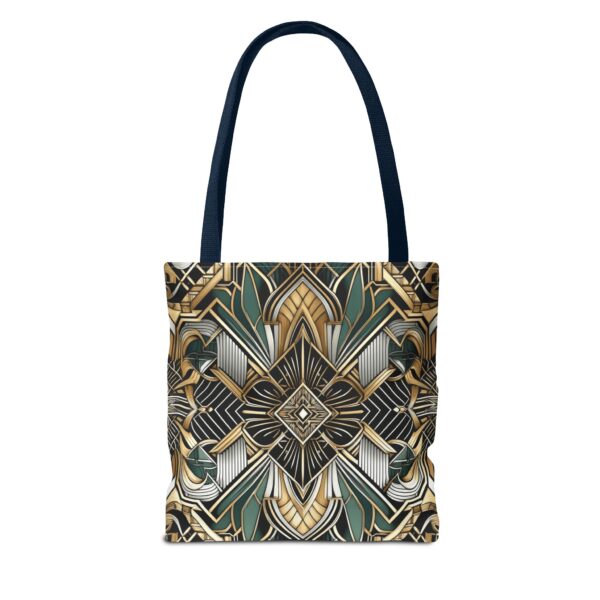Geometric Pattern Tote Bag - Art Deco Design