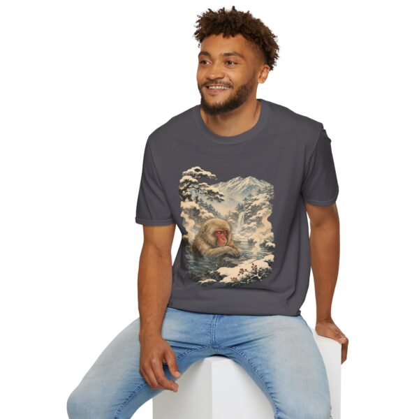 Japanese Macaque Onsen Winter T-Shirt