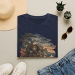 Samurai Cat Ukiyo-e T-Shirt — Vintage Warrior Art Tee