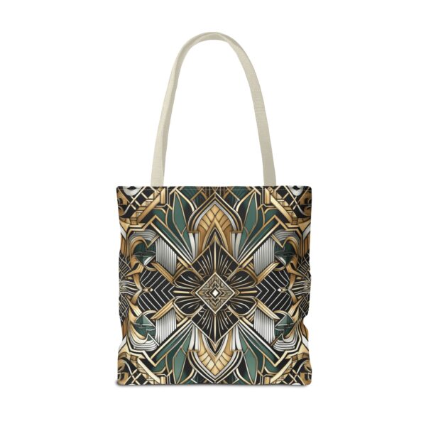 Geometric Pattern Tote Bag - Art Deco Design