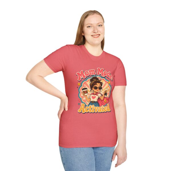 Mom Mode Activated Retro Graphic T-Shirt