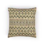 Boho Kilim Geometric Pattern Woven Pillow | Tribal Throw Cushion