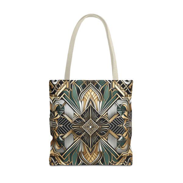 Geometric Pattern Tote Bag - Art Deco Design