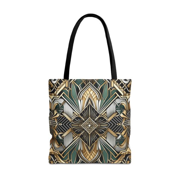 Geometric Pattern Tote Bag - Art Deco Design