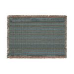 Striped Boho Woven Blanket Southwestern Throw Fringe Edge | Woven Blanket