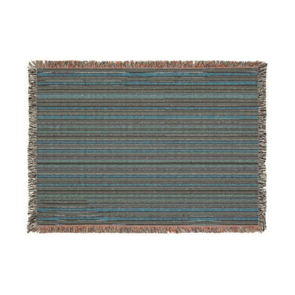 Striped Boho Woven Blanket Southwestern Throw Fringe Edge | Woven Blanket