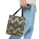 Geometric Pattern Tote Bag - Art Deco Design