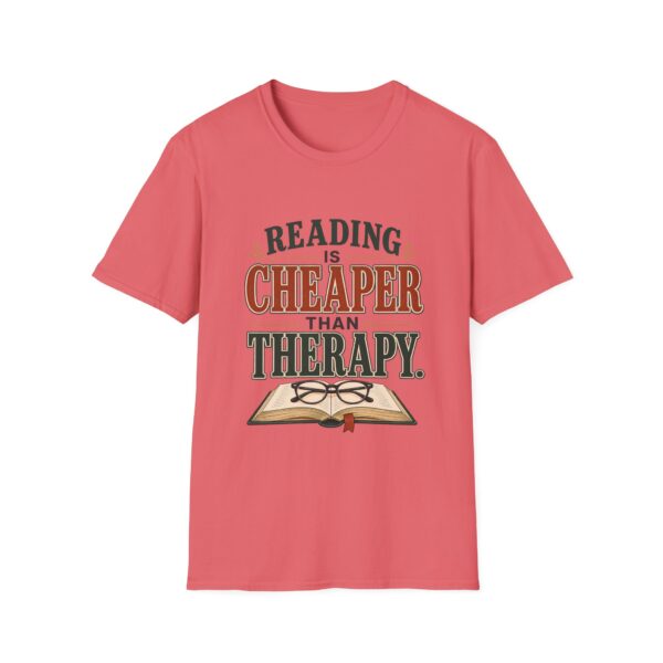 Reading Is Cheaper Than Therapy T-Shirt