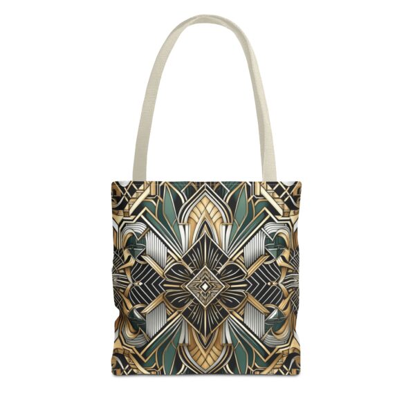 Geometric Pattern Tote Bag - Art Deco Design
