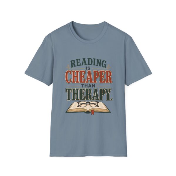 Reading Is Cheaper Than Therapy T-Shirt