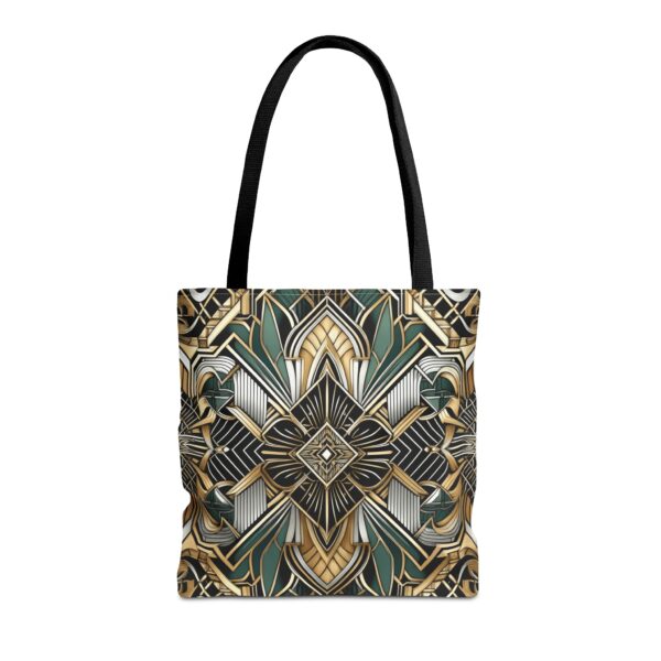 Geometric Pattern Tote Bag - Art Deco Design