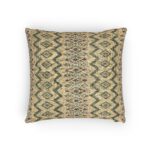 Boho Kilim Geometric Pattern Woven Pillow | Tribal Throw Cushion