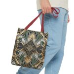 Geometric Pattern Tote Bag - Art Deco Design