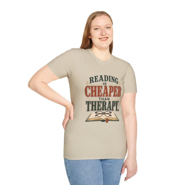 Reading Is Cheaper Than Therapy T-Shirt