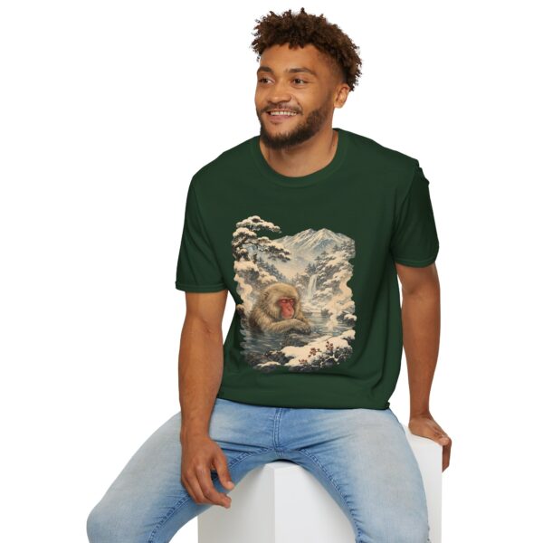 Japanese Macaque Onsen Winter T-Shirt