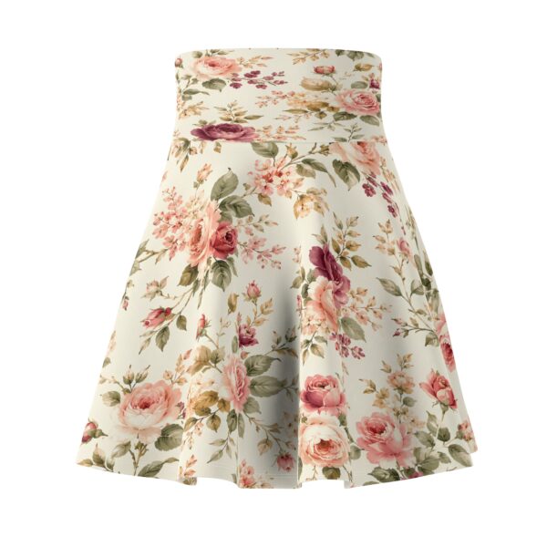 Vintage Rose Bouquet Skater Skirt | Floral Print AOP