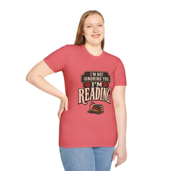 I’m Not Ignoring You, I’m Reading T-Shirt — Book Lover Tee